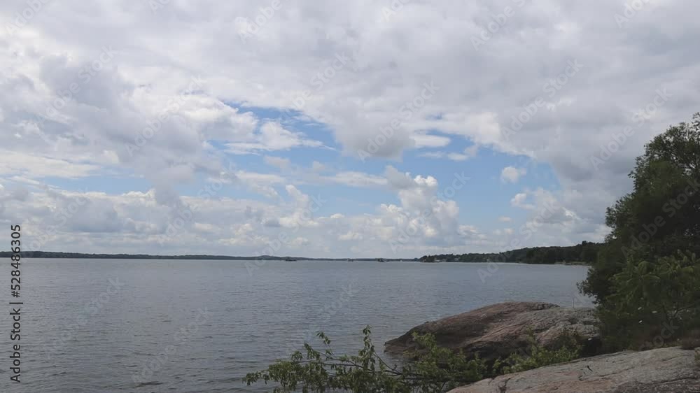 St. Lawrence River in Thousand Islands National Park St. Lawrence River in Thousand Islands National Park