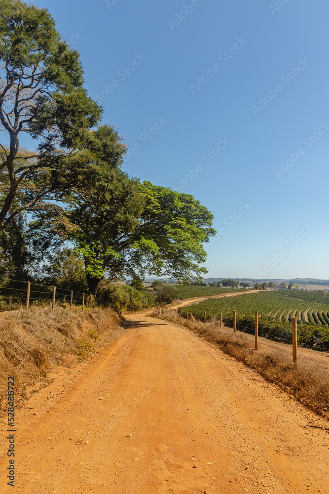 Obraz premium natural landscape in the city of Sao Tome das Letras, State of Minas Gerais, Brazil