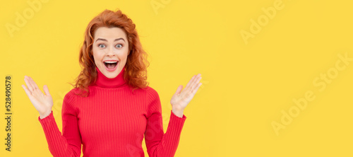 Konstfotografi Happy exited surprised women