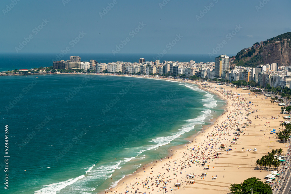 Rio de Janeiro, Brazil. Copacabana Beach on September 03, 2022.