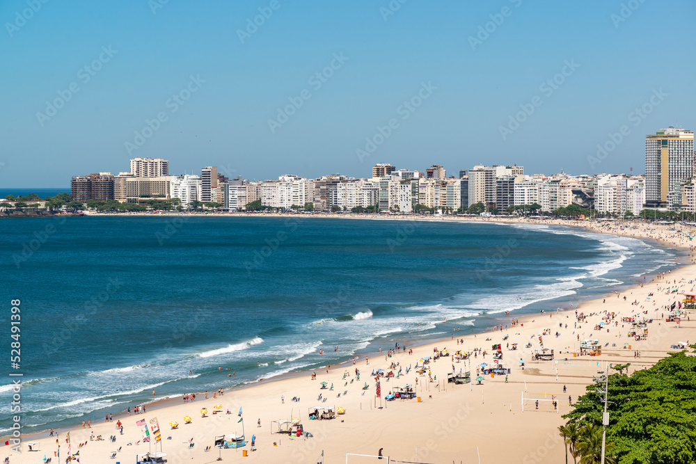 Rio de Janeiro, Brazil. Copacabana Beach on September 03, 2022.