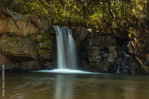 Fototapeta Naklejka Na Ścianę i Meble -  waterfall in the city of Sao Tome das Letras, State of Minas Gerais, Brazil