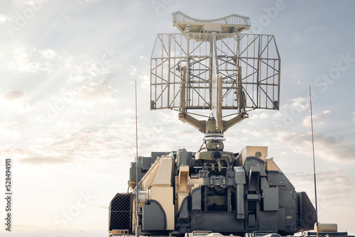 Anti-aircraft combat vehicle missile system