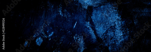 dark abstract blue texture cement concrete wall background 