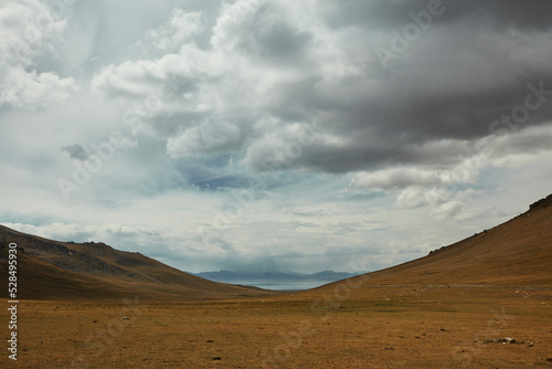 Alpine pasture in Kyrgyzstan