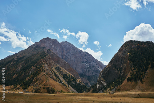 Tien Shan mountains in Kyrgyzstan #528495953