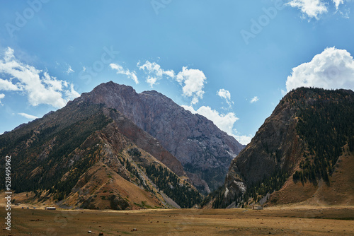 Tien Shan mountains in Kyrgyzstan #528495962
