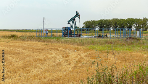 Pumping Oil Field