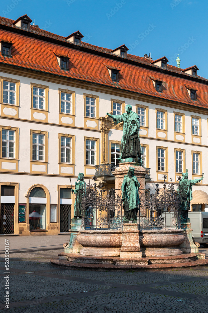 Maximilian fountain in Bamberg
