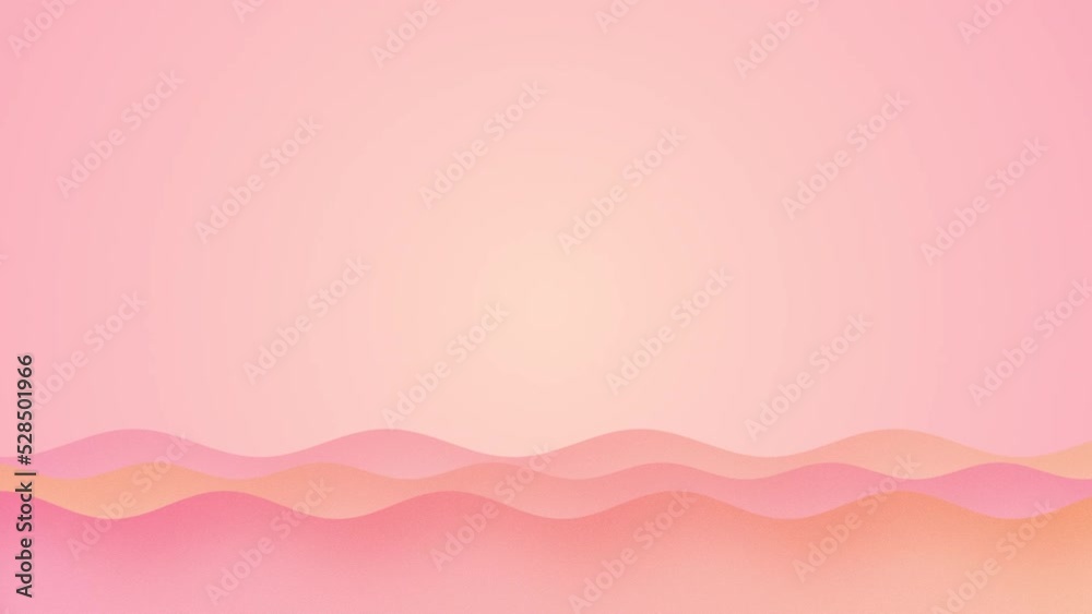 Lower thirds wavy light pink 4K background