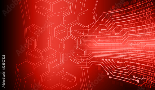 cyber circuit future technology concept background