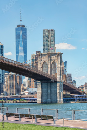 The skyline of New York City, United States © Stockbym