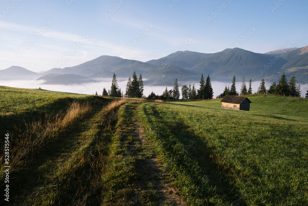 Obraz premium Landscape with mountain road
