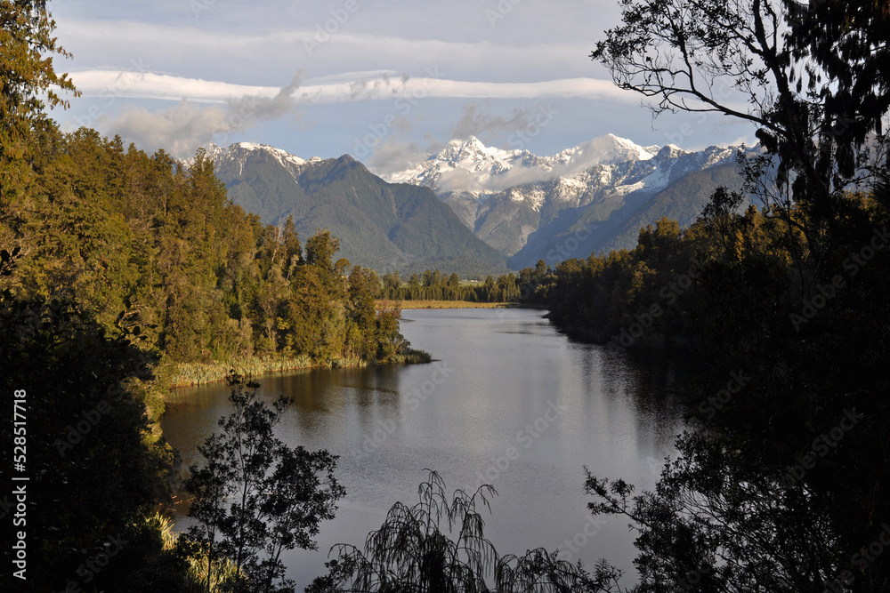 Mount Cook, Lake Matheson Neuseeland