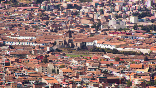 Cusco Historic centre plaza, coricancha - Peru