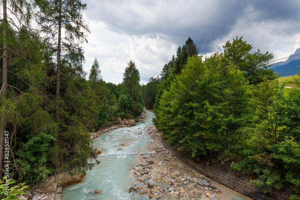 Fototapeta premium Landscape surroundings Cortina d'Amepzzo - Italy