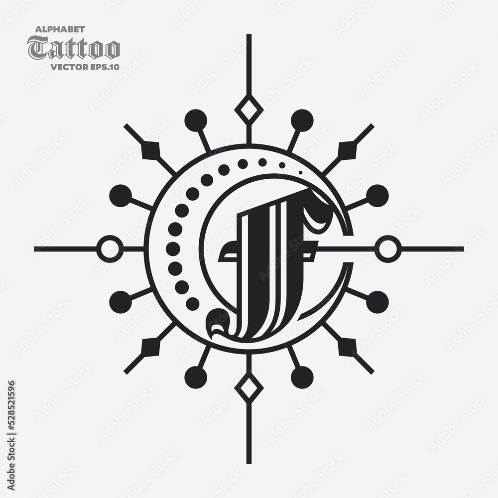 Alphabet F Tattoo Logo Alphabet F Tattoo Logo