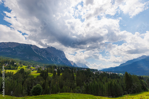 Landscape surroundings Cortina d Amepzzo - Italy