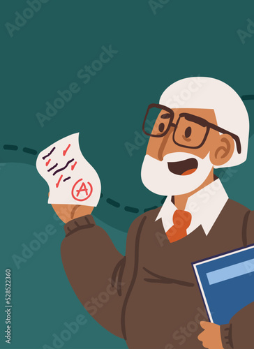 teacher old man