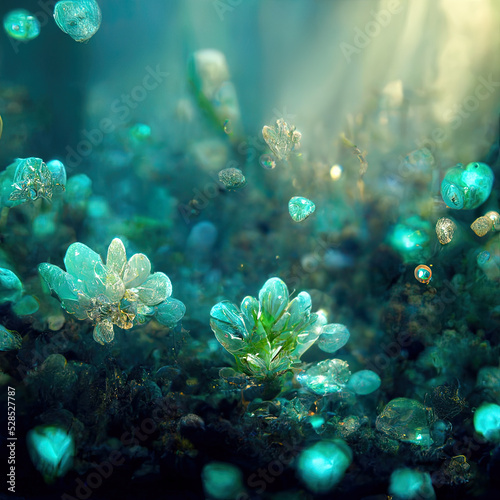 underwater sea scape © neirfy