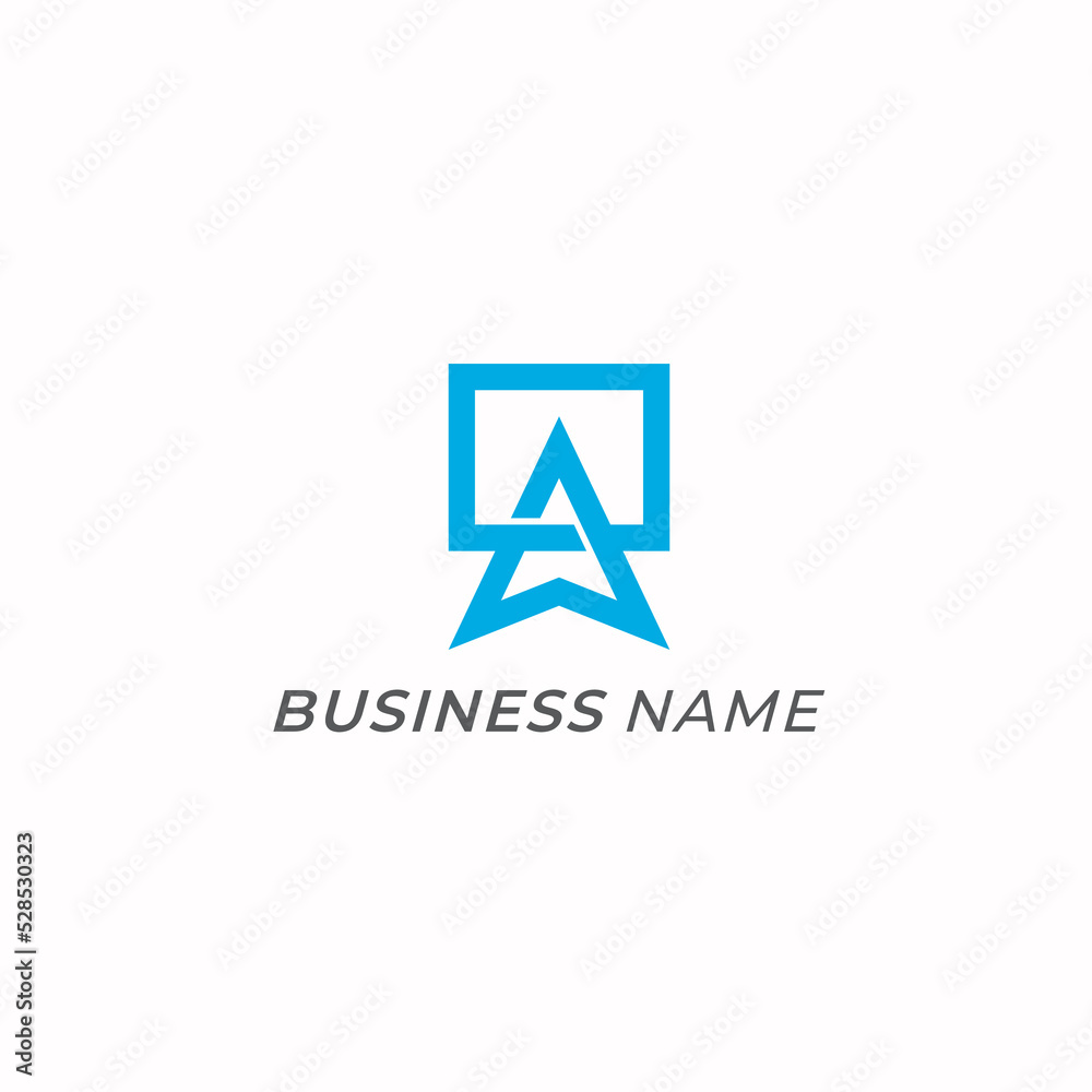 design logo combine square and mark compass design logo combine square and mark compass