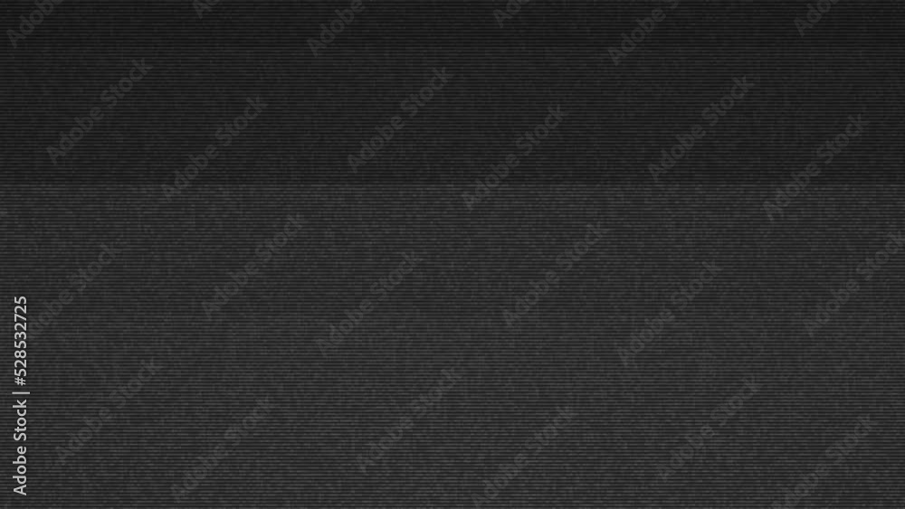 VHS. Gray background of the CRT screen. VHS shaking, flickering, defects, noise and artifacts on gray TV screen. Retro 80s, 90s.