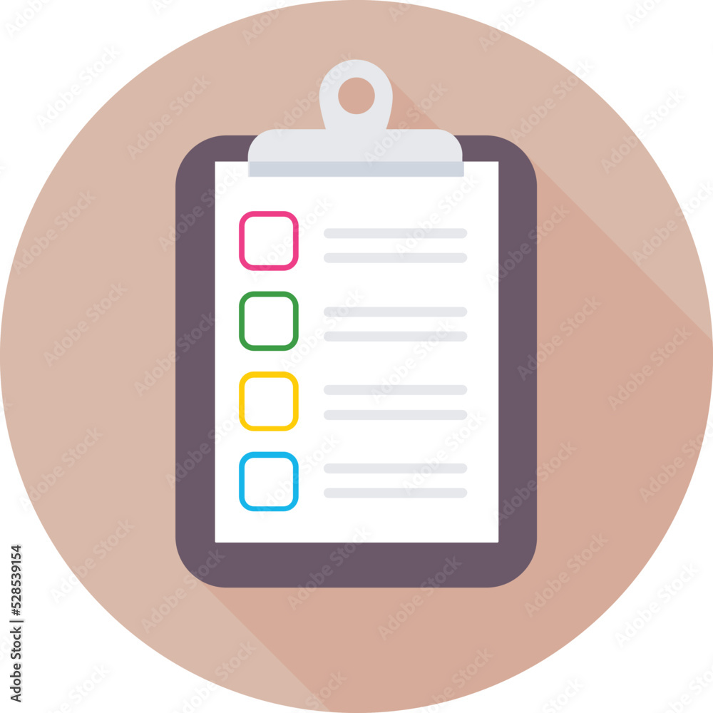 Checklist Vector Icon Checklist Vector Icon