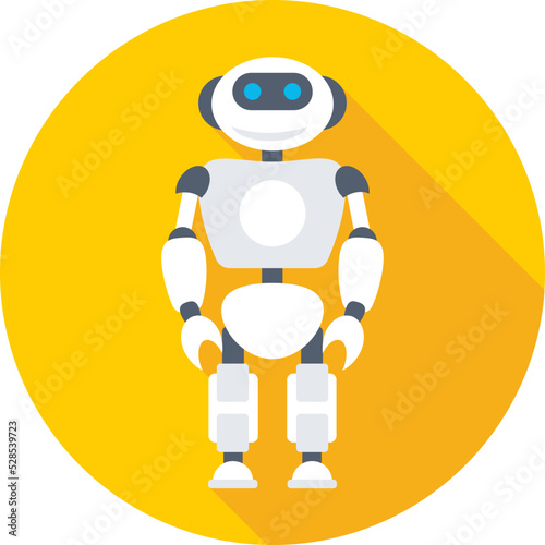 Robot Vector Icon 