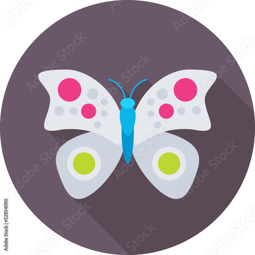 Butterfly Vector Icon 