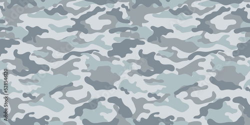Vector camouflage pattern for clothing design. Trendy camouflage military pattern	