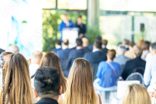 Business conference or training event