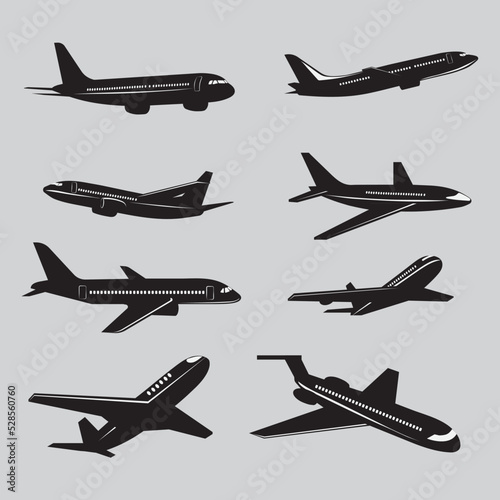 illustration of airplane