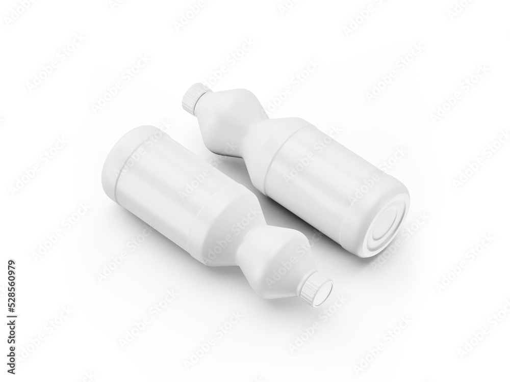 Detergent bottle on white background Detergent bottle on white background