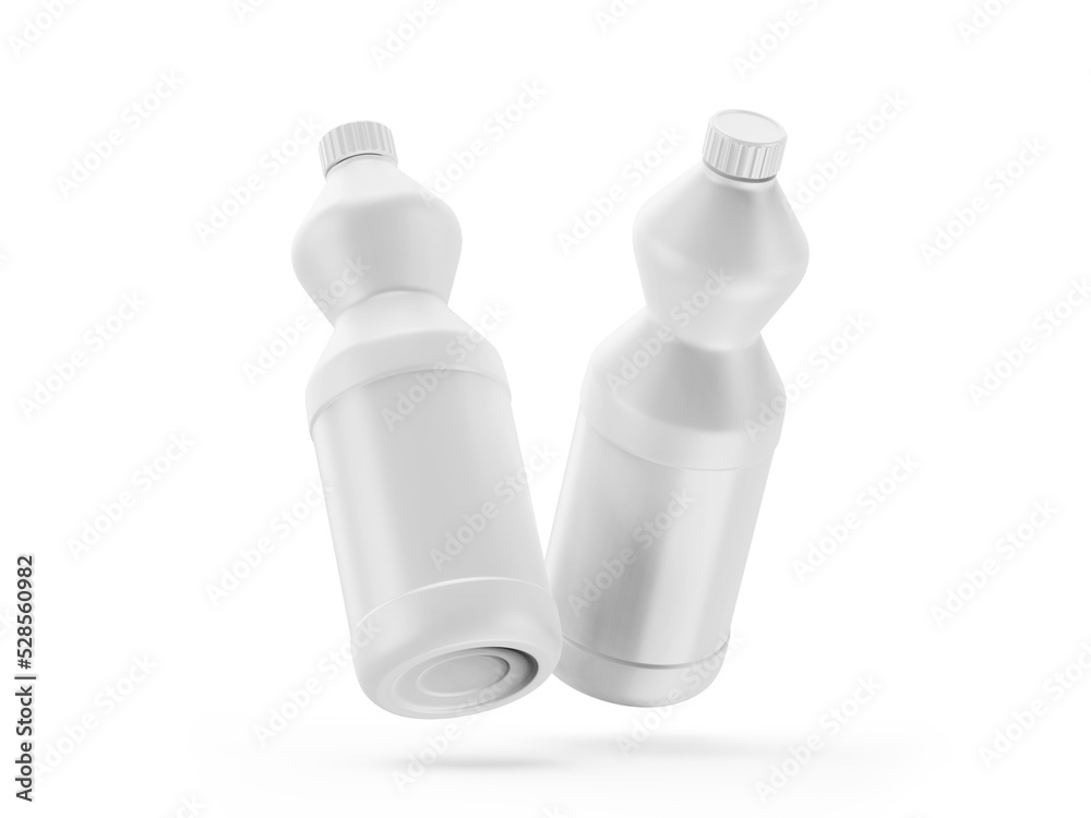 Detergent bottle on white background Detergent bottle on white background