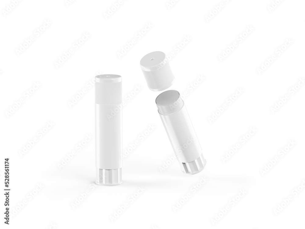 Glue stick on white background Glue stick on white background