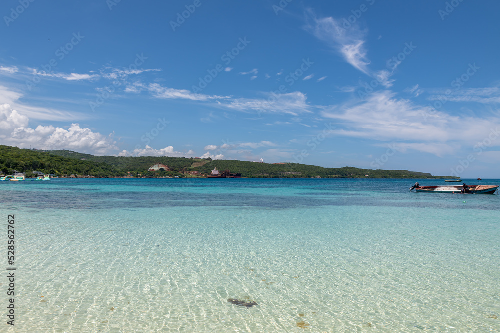 View of Puerto Seco beach in Discovery Bay (Jamaica). View of Puerto Seco beach in Discovery Bay (Jamaica).