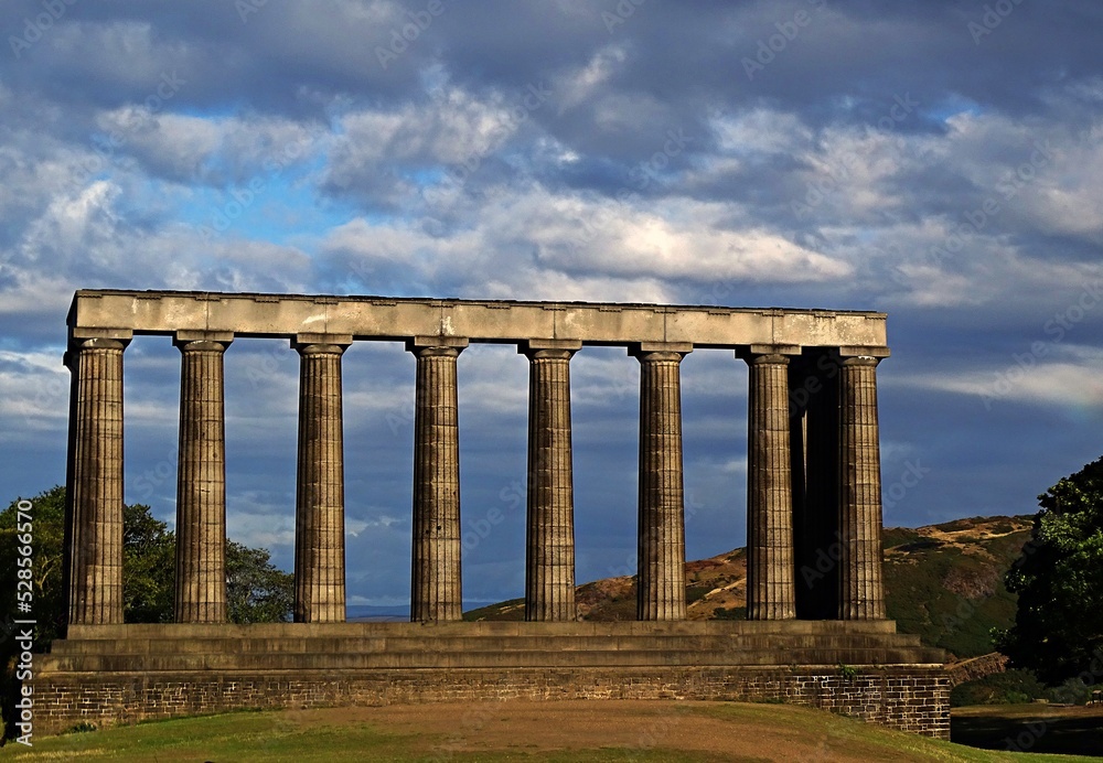 Greek temple in Edinburgh