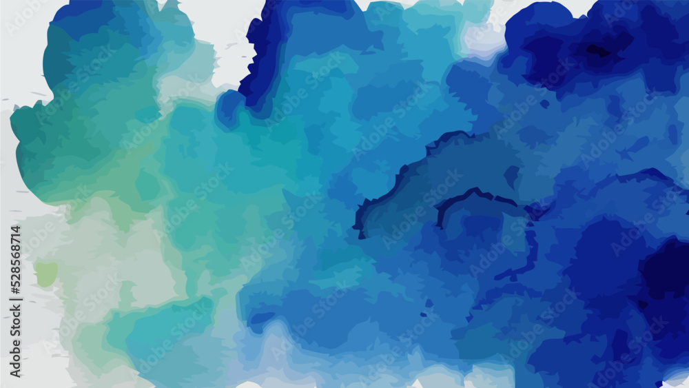 blue abstract watercolor texture background