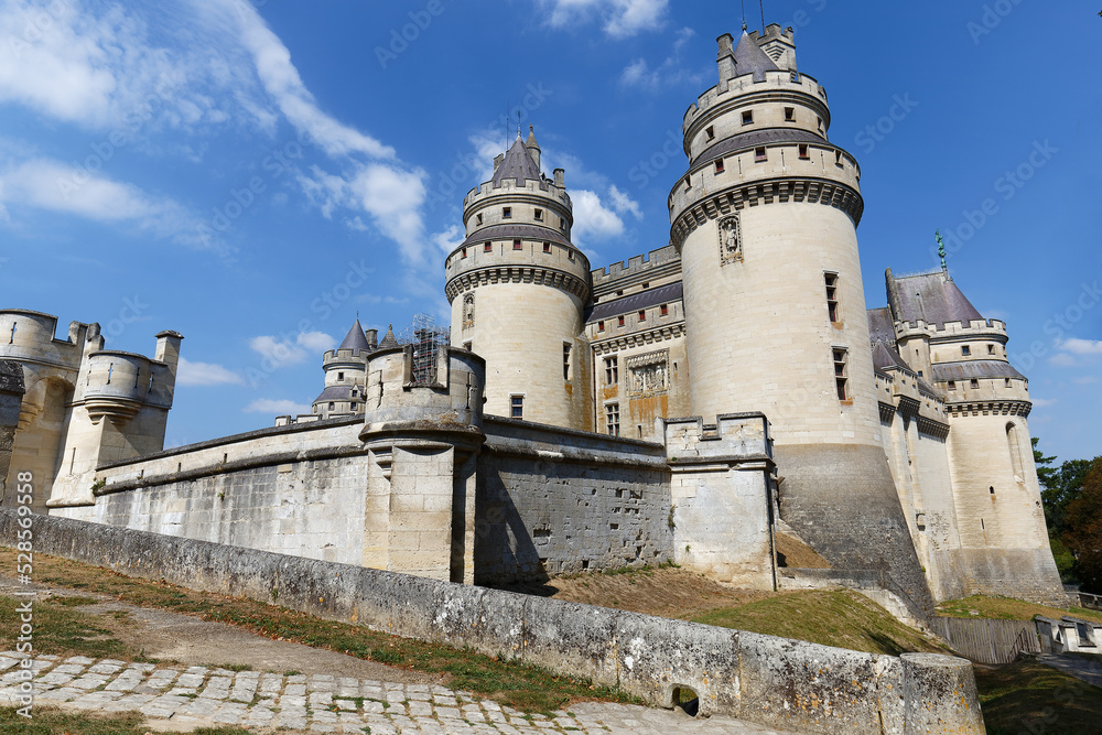 Pierrefonds is a castle situated in the commune of Pierrefonds in the Oise department in the region of Picardy, France.