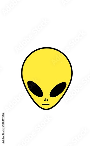 Yellow alien