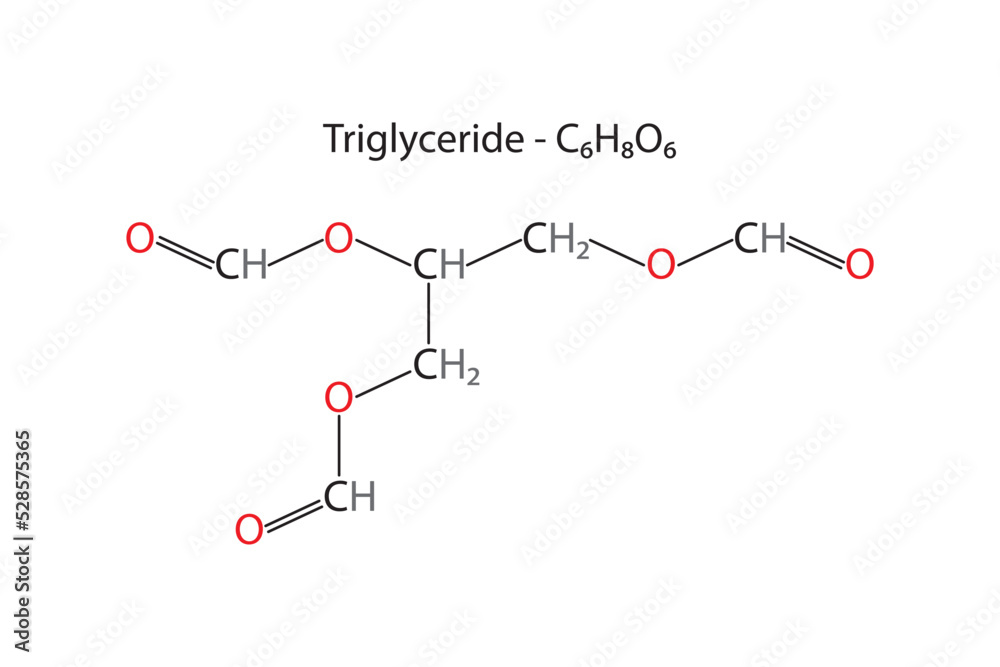Vecteur Stock Molecular Formula Of Triglyceride Triglyceride Is An vecteur-stock-molecular-formula-of-triglyceride-triglyceride-is-an