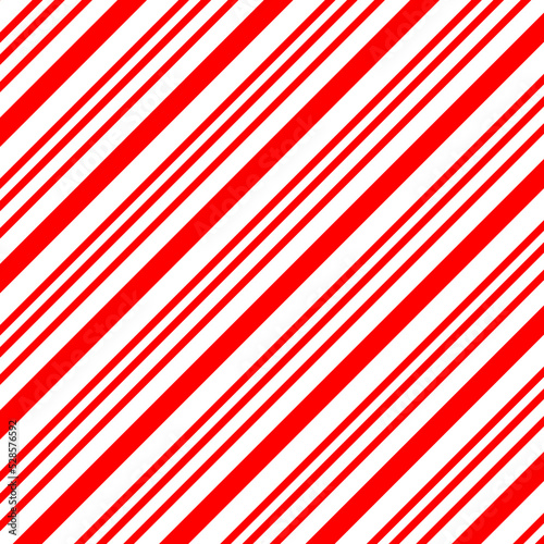 Vector candy cane patterns. Red stripes. Decor for the holidays.