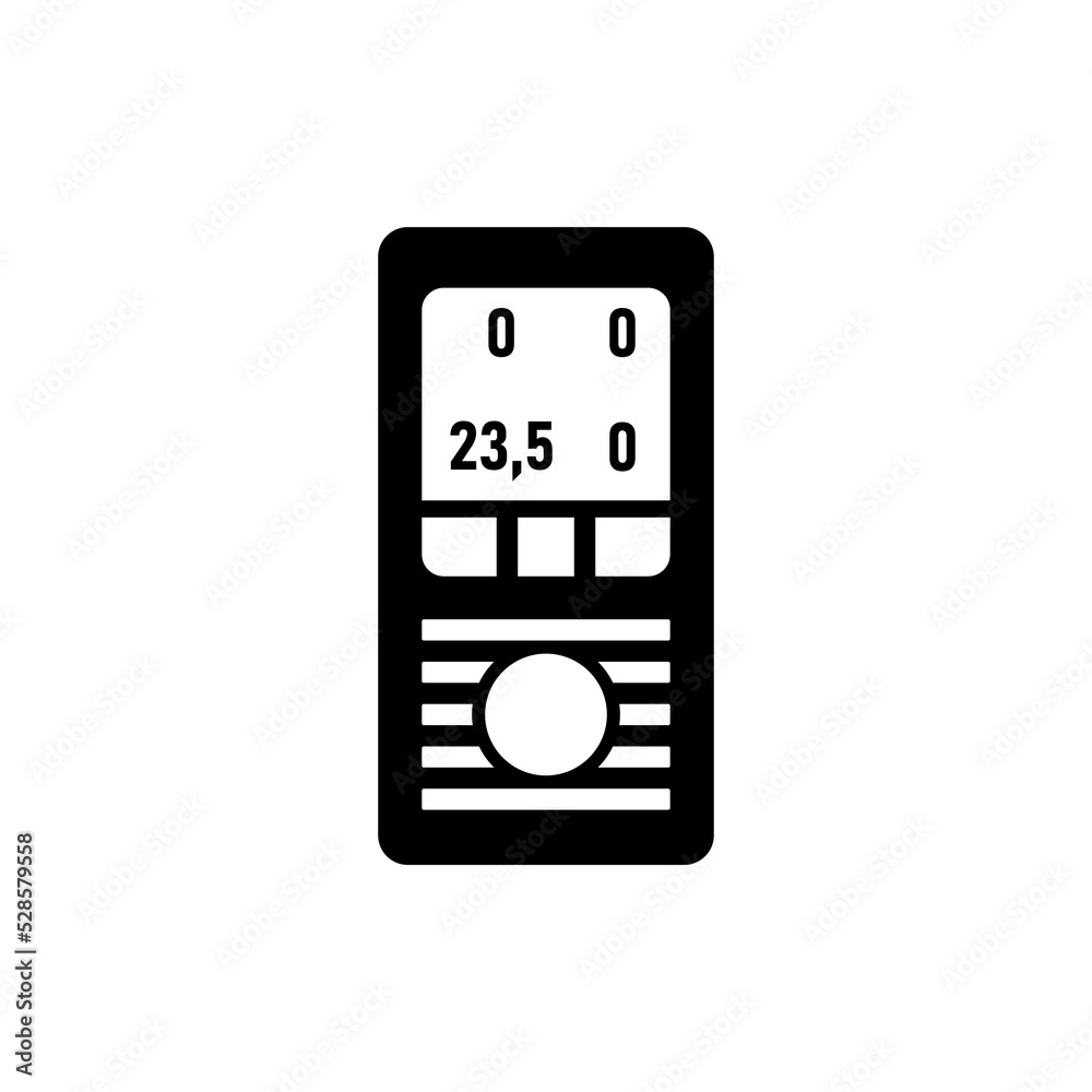 Portable multiple gas detector for confined space work entry icon and ...