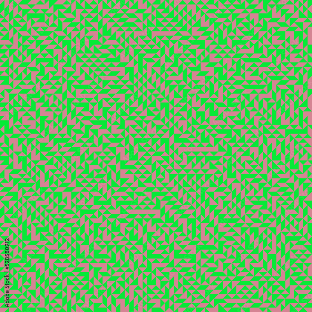 Color Rhombus tile tessellation pattern illustration