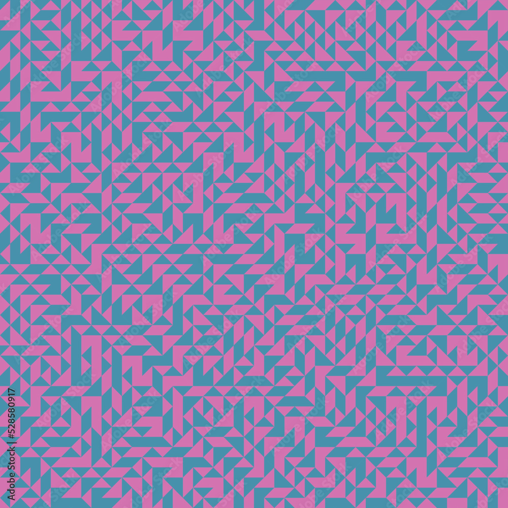 Fototapeta premium Color Rhombus tile tessellation pattern illustration