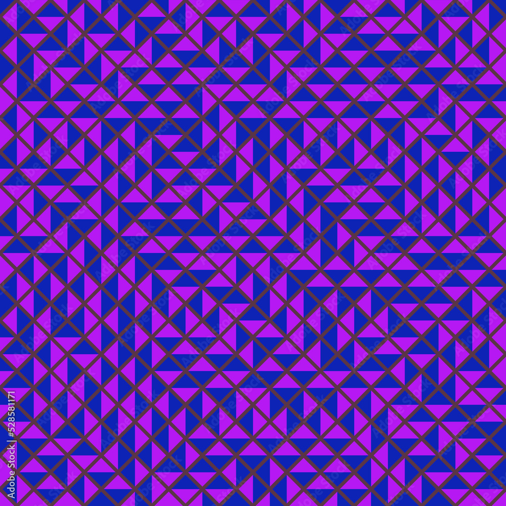 Obraz premium Color Rhombus tile tessellation pattern illustration