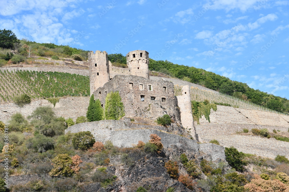 old fortress in the mountains