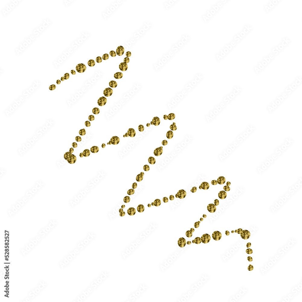 Gold Dotted Stroke Gold Dotted Stroke