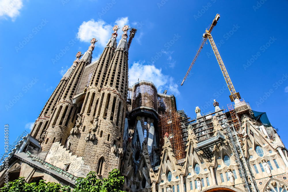 Sagrada Familia construction