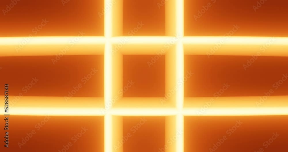 3d render with glowing simple orange grid 3d render with glowing simple orange grid